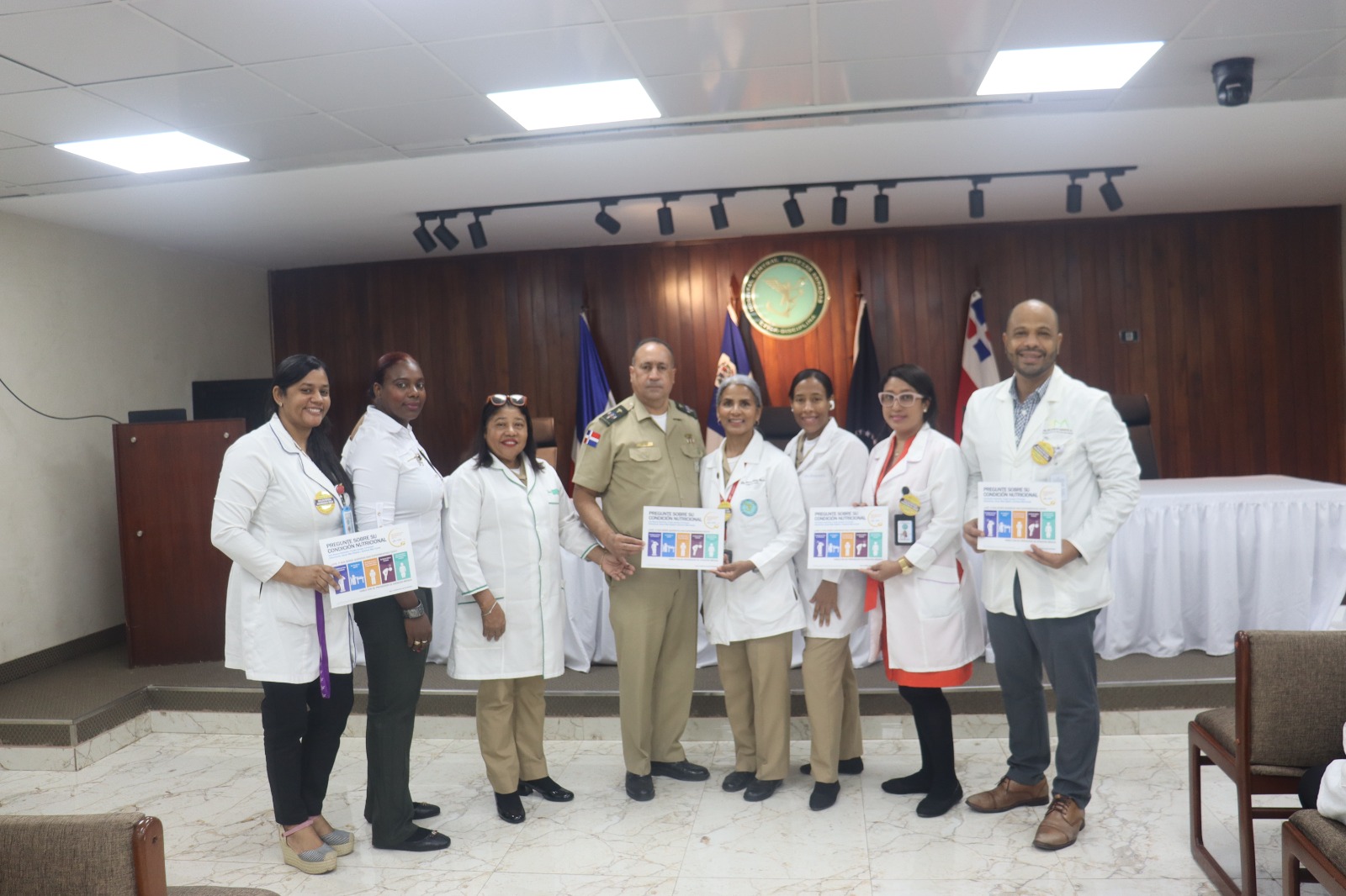 HUDCFFAA imparte charla sobre la importancia nutricional del paciente hospitalizado